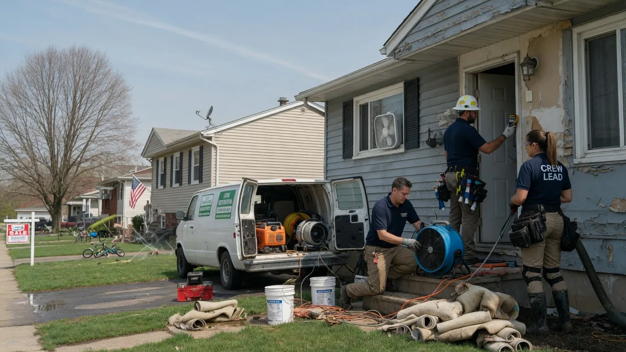 Flood Cleanup in New Tripoli, PA near me