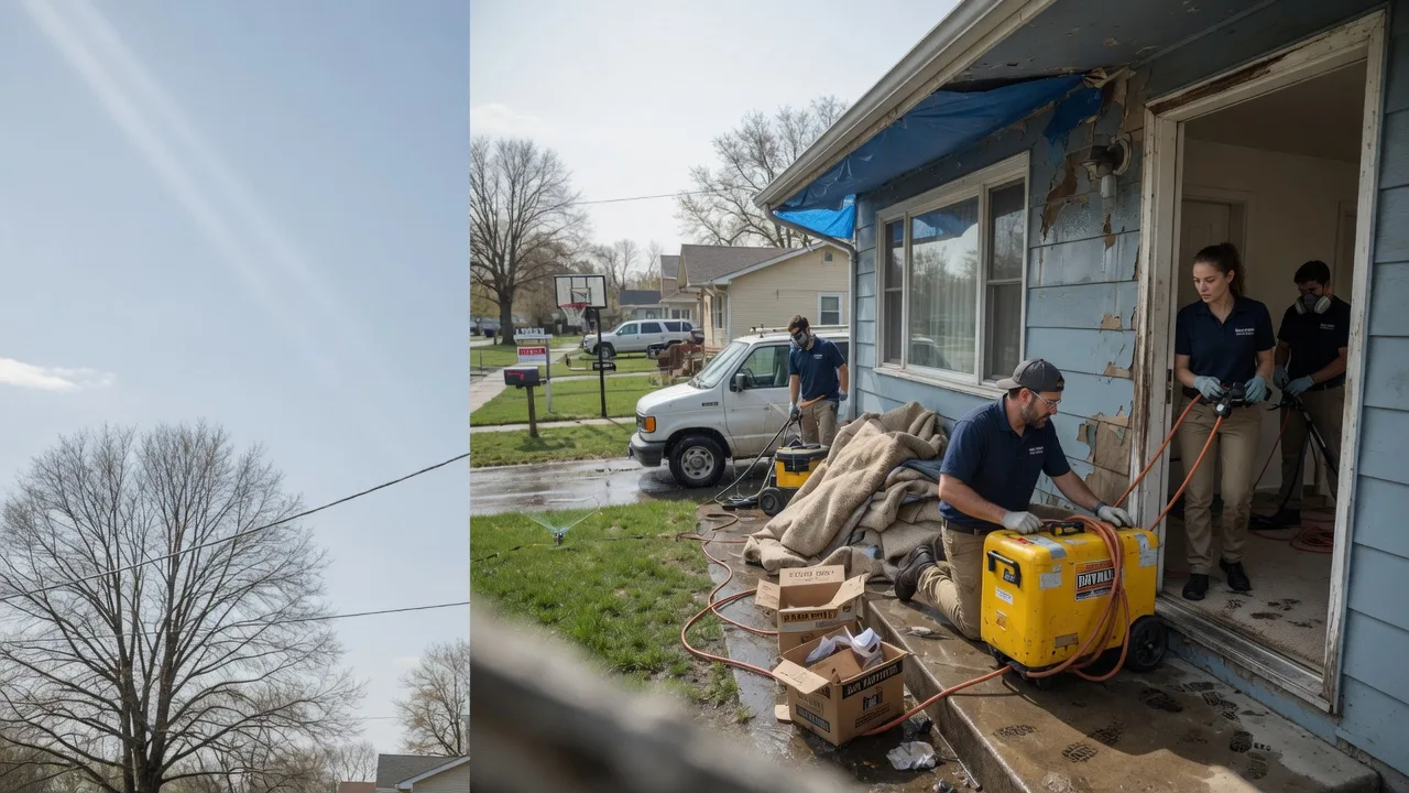 Basement Flood Cleanup in New Tripoli, PA near me